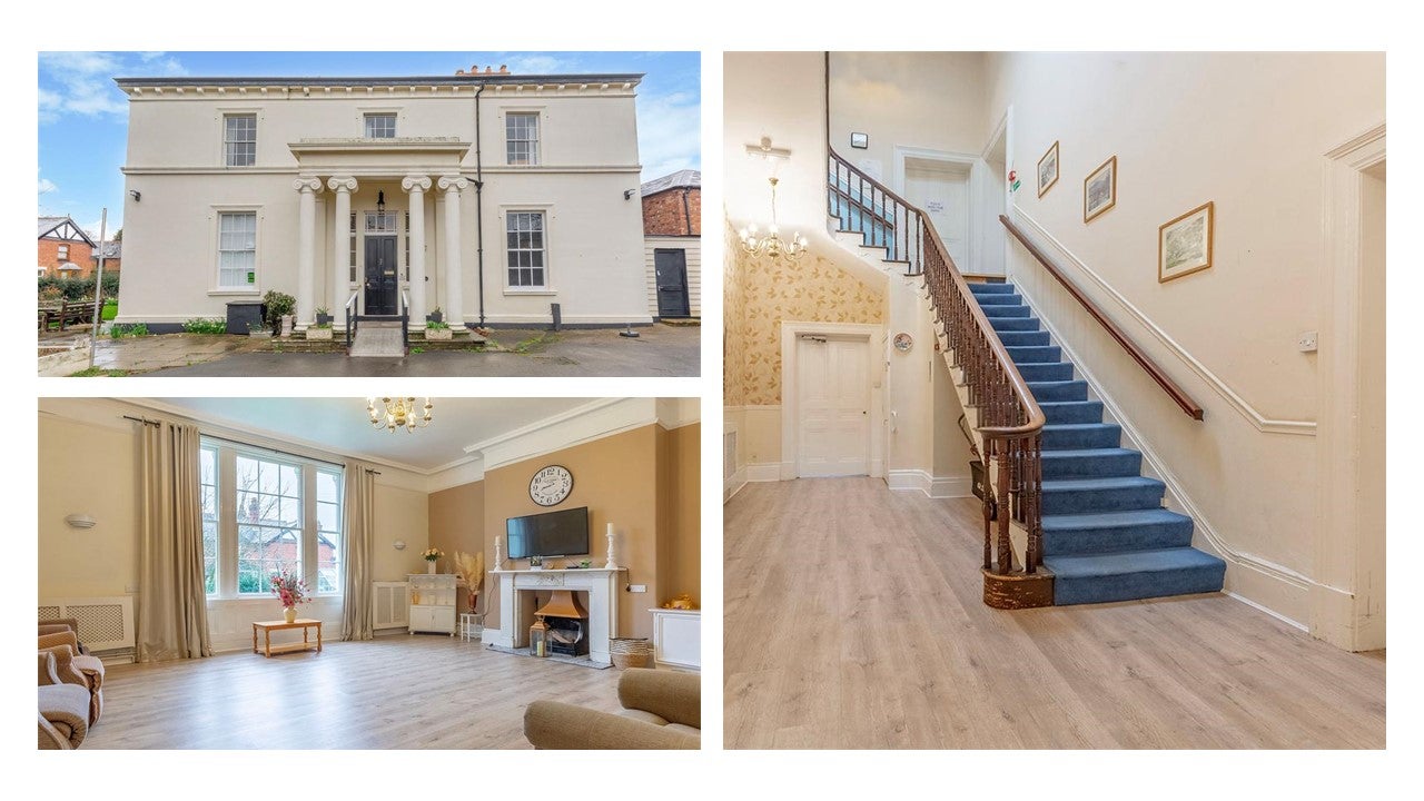 The Old Rectory care home in Tenbury Wells is up for sale Christie & Co